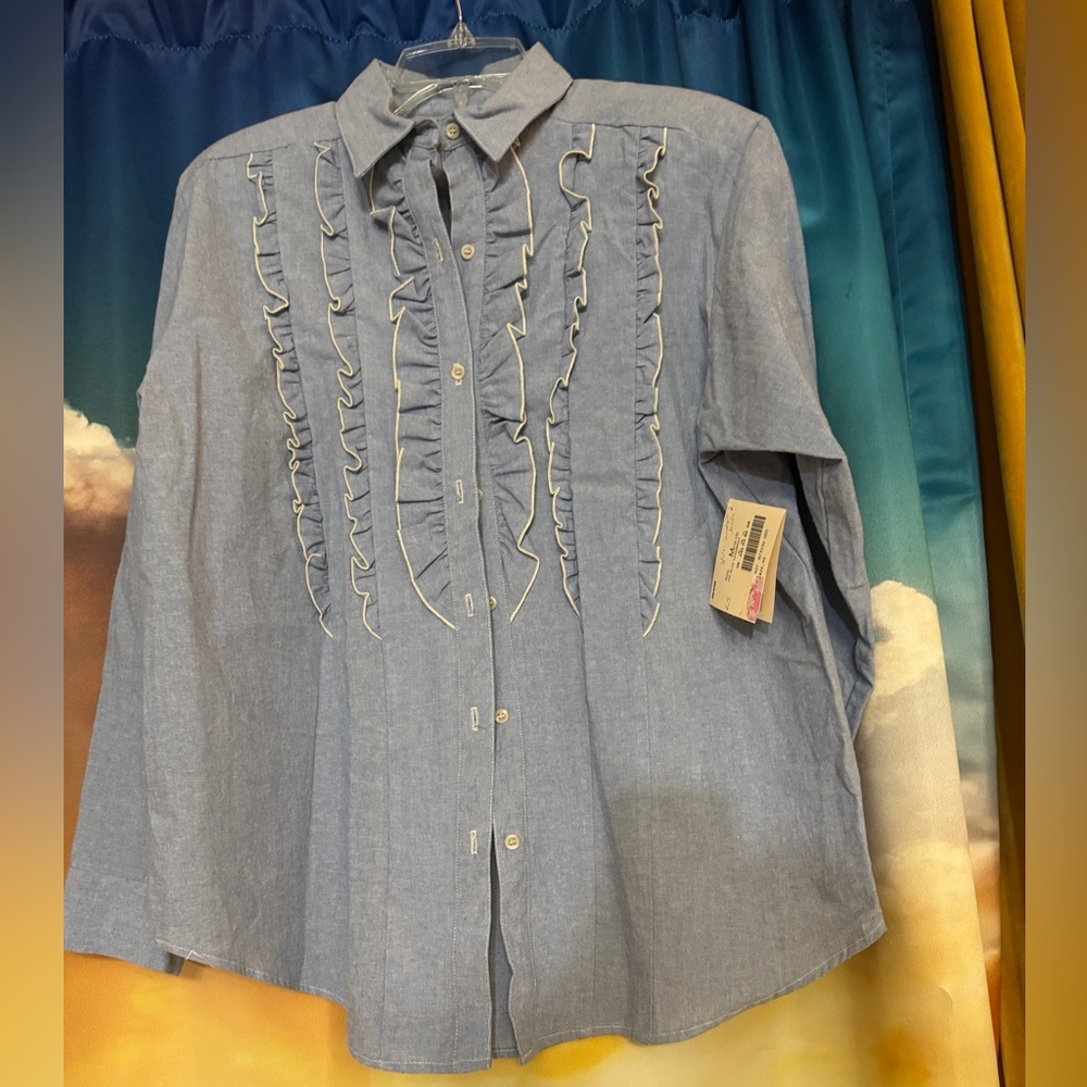 Blue Chambray Medium Shirt